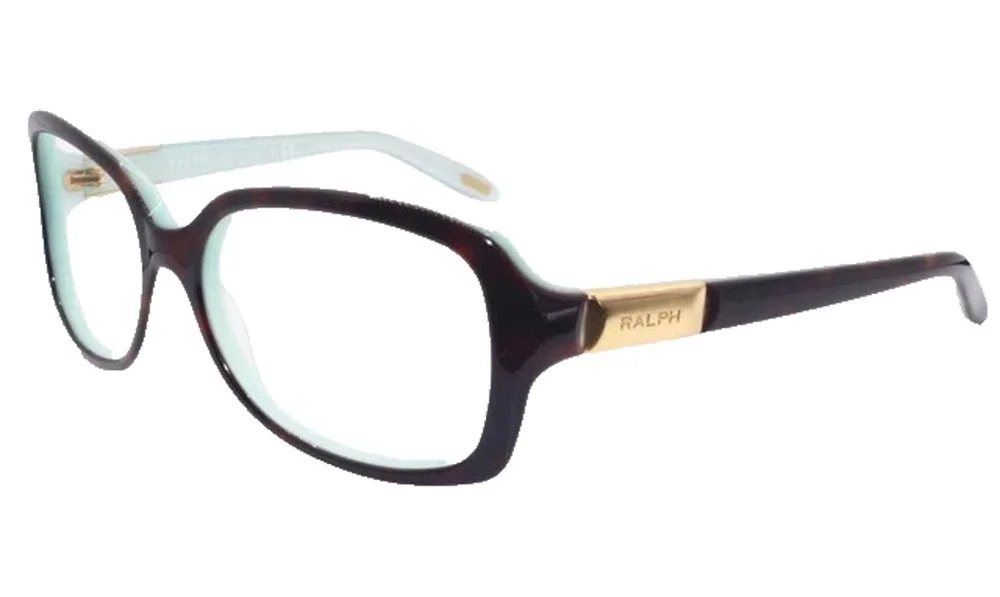 RALPH LAUREN RA5130 601/13 BROWN TORTOISE BLUE EYEGLASSES FRAMES 58-16 AUTHENTIC